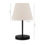 Opviq Lámpara de Mesa Color Crema AYD - 2577